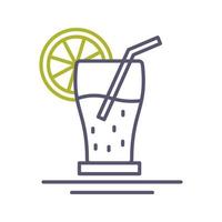 Orange Juice Vector Icon