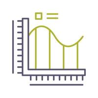 Bar Chart Vector Icon