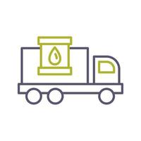 Fuel Truck Vector Icon