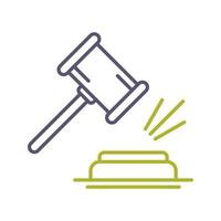 Gavel Vector Icon