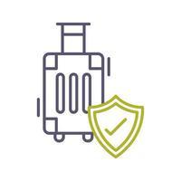 Travel Insurance Vector Icon