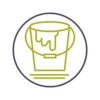 Paint Bucket Vector Icon