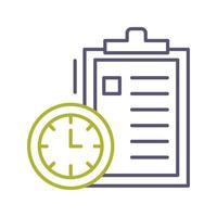 Time Management Vector Icon