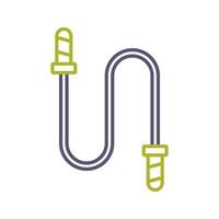 Jumping Rope Vector Icon