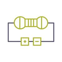 Resistor Vector Icon