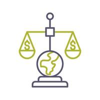 International Law Vector Icon