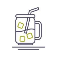 Iced Tea Vector Icon