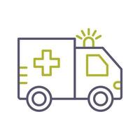 Ambulance Vector Icon