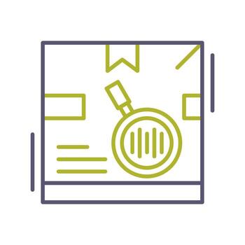 Tracking Code Vector Icon