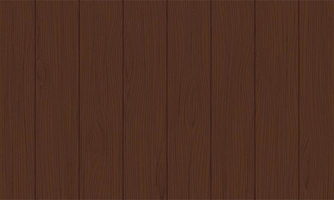 Hand draw wooden background. Natural background from dark wood. Vector illustration.