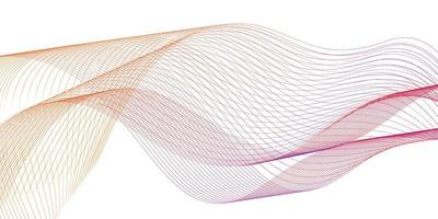 Abstract white and pink color, modern design stripes background with geometric wave shape vector