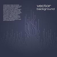 Abstract technological background with elements of the microchip. Circuit board background texture. Vector illustration.