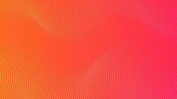 Halftone gradient background with dots. Abstract orange dotted pop art pattern in comic style. Vector illustration