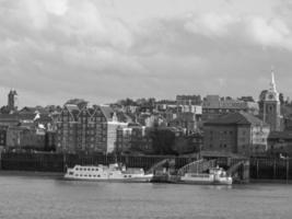 the thames river in england photo