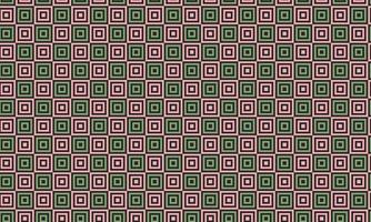 Abstract geometric seamless pattern  with pink and green squares on black background. Trendy simple minimalism line vector design