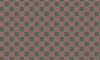 Abstract geometric seamless pattern  with pink and green squares on black background. Trendy simple minimalism line vector design