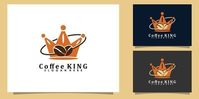 coffee shop logo design with vector creative concept