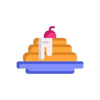 pancake icon for your website, mobile, presentation, and logo design. vector