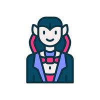 dracula icon for your website, mobile, presentation, and logo design. vector
