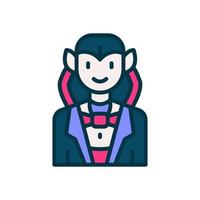 dracula icon for your website, mobile, presentation, and logo design. vector