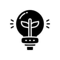 green energy icon for your website, mobile, presentation, and logo design. vector