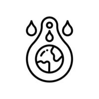 save water icon for your website, mobile, presentation, and logo design. vector