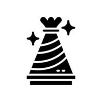 party hat icon for your website, mobile, presentation, and logo design. vector