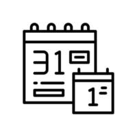 calendar icon for your website, mobile, presentation, and logo design. vector