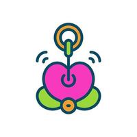 key chain icon for your website, mobile, presentation, and logo design. vector