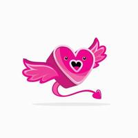 Love design character icon for valentine day concept vector