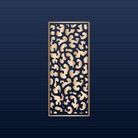 Laser cut islamic pattern - Laser cut decorative panel set with lace pattern square templates- Decorative laser cut panels template with abstract texture. geometric and floral laser cutting cnc dxf vector