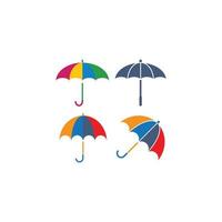 umbrella logo vector