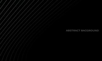 dark background with abstract lines on the left for covers, banners, posters, billboards vector