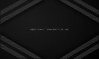 elegant dark background with abstract lines and shadows for cover, banner, poster, billboard vector