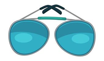 gafas retro gafas de sol modernas para niños y niñas vector