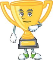 Gold Trophy Vector