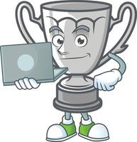 Silver Trophy Vector