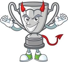 Silver Trophy Vector