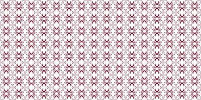 Ornamental red pattern vintage, geometric concept vector