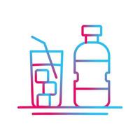 Mineral Water Vector Icon