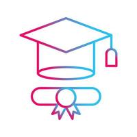 Graduation Hat Vector Icon