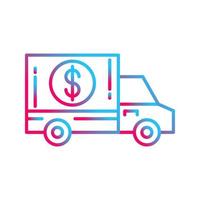 Delivery Truck Vector Icon