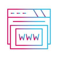 Www Vector Icon