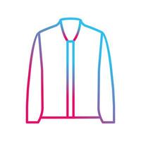 icono de vector de chaqueta