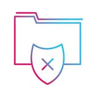 Vulnerable Folder Vector Icon