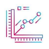 Graph Vector Icon