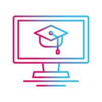 Online Course Vector Icon