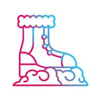 Snow Boots Vector Icon