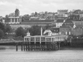 the thames river in england photo