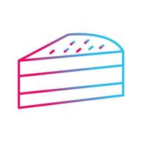 Cake Slice Vector Icon